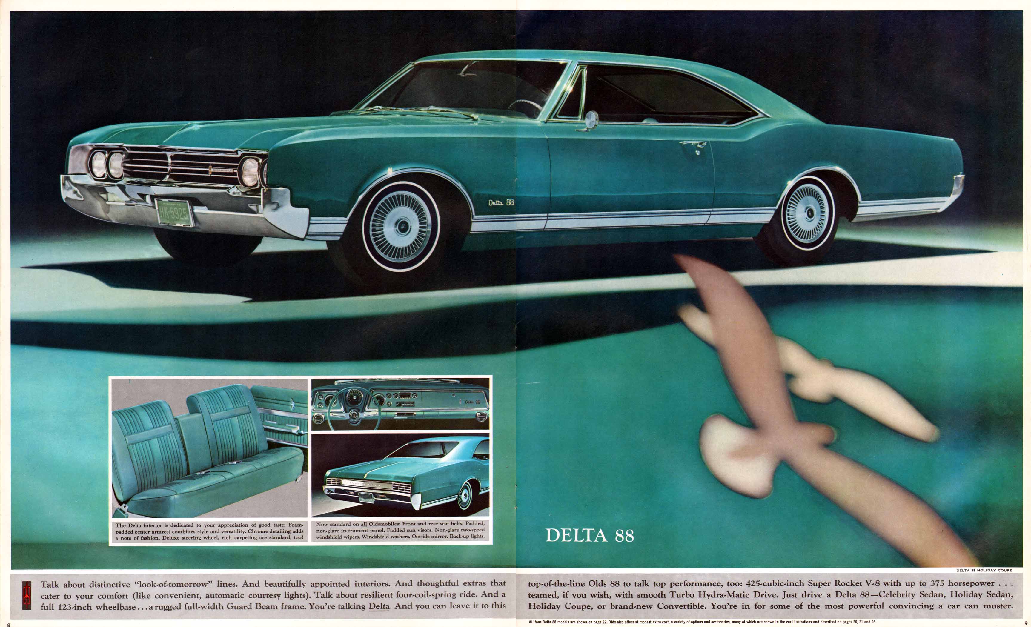 1966 Oldsmobile Prestige Brochure Page 6